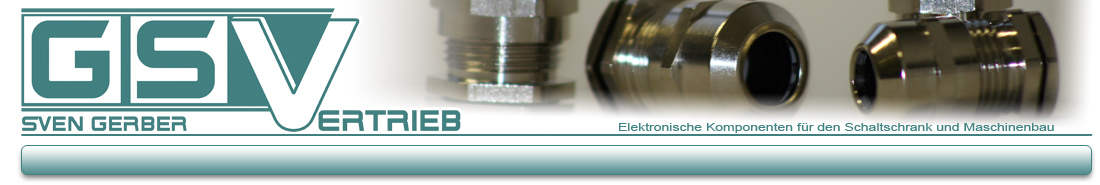 GSV-Vertrieb | Vertrieb von elektronischen Komponenten f&uuml;r den Schaltschrank und Maschinenbau