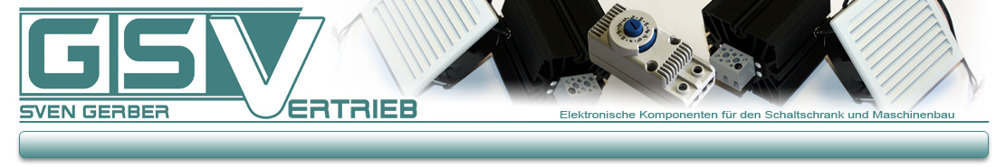 GSV-Vertrieb | Vertrieb von elektronischen Komponenten f&uuml;r den Schaltschrank und Maschinenbau