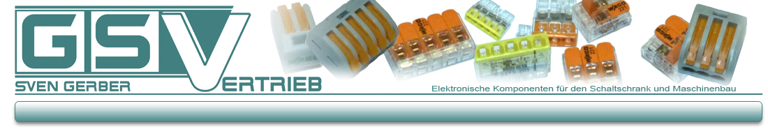 GSV-Vertrieb | Vertrieb von elektronischen Komponenten f&uuml;r den Schaltschrank und Maschinenbau