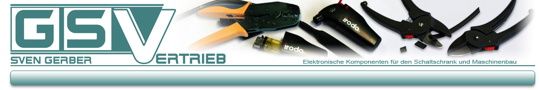 GSV-Vertrieb | Vertrieb von elektronischen Komponenten f&uuml;r den Schaltschrank und Maschinenbau
